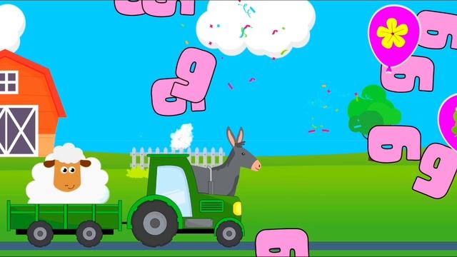 Учим фрукты и овощи с малышами на русском языке #3/ развитие речи для детей/ развивающий мультфильм смотреть онлайн