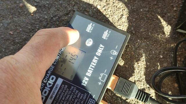 Небольшой тест солнечной панели Dokio FFSP-110M. смотреть онлайн