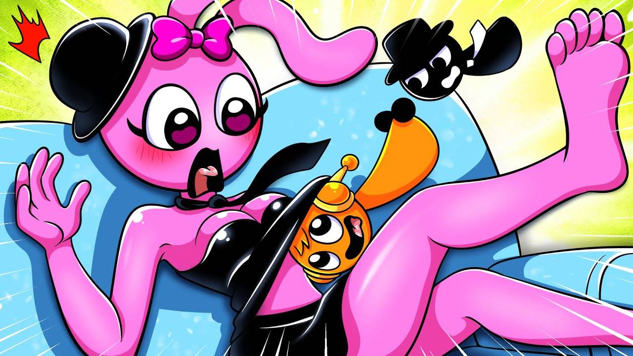 Малыш Орен и Малышка Блэк в одежде Пинки?! | Анимация Спрунки из Суперсемейки смотреть онлайн