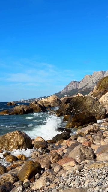 Крым. Шум моря и полный релакс. Кастрополь 2025 #релакс #крымморе #кастрополь смотреть онлайн