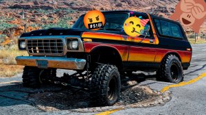 🔥Тачки исследуют дырочки на дороге 😱Подборка аварий в бимке/ BeamNG Drive