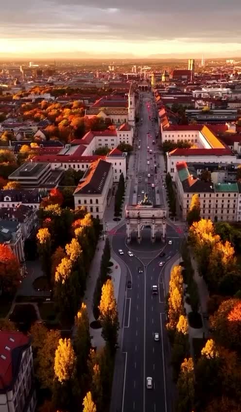 Мюнхен - это великолепные баварские ворота в Альпы и один из самых живописных городов Германии. Э... смотреть онлайн