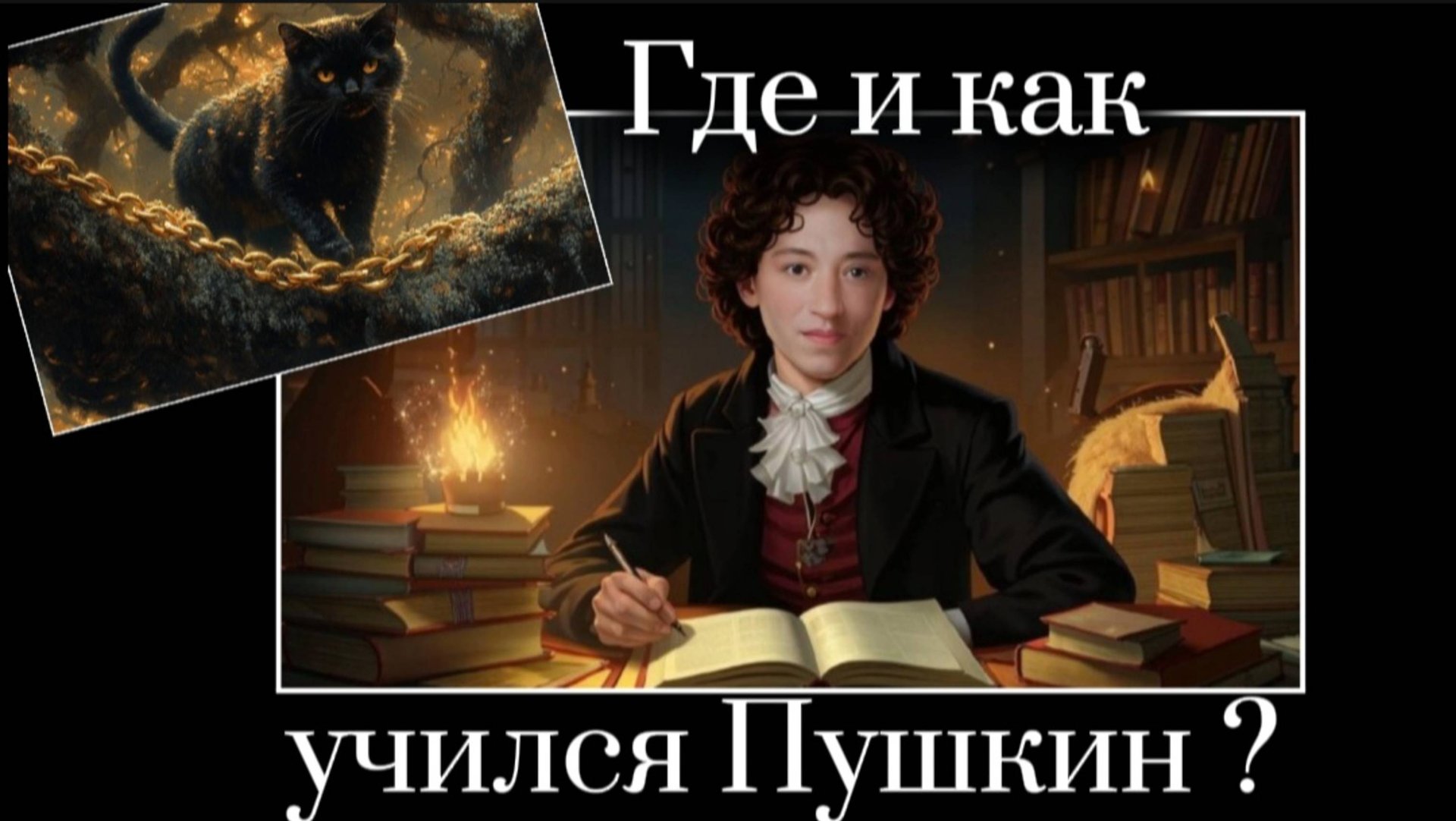 Где и как учился А. С. Пушкин? Путешествие по Царскосельскому лицею: Залы, Дружба и Творчество