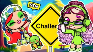 ЧЕЛЛЕНДЖ 24 часа в ЗЕЛЁНОМ ЦВЕТЕ /💕AVATAR WORLD ПРИКЛЮЧЕНИЯ💕