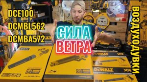 Воздуходувки DeWALT DCE100, DCMBL562 DCMBA572