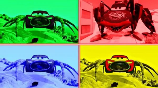 Молния Маккуин монстр