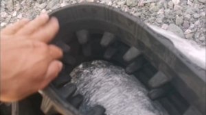 Порвал новую гусеницу на мини-эксковаторе Rippa R10