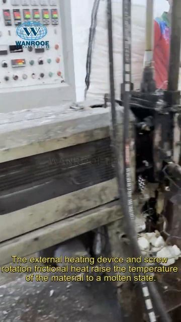 Линия грануляции для переработки ПЭТ волокна, машина для производства ПЭТ пеллетов смотреть онлайн