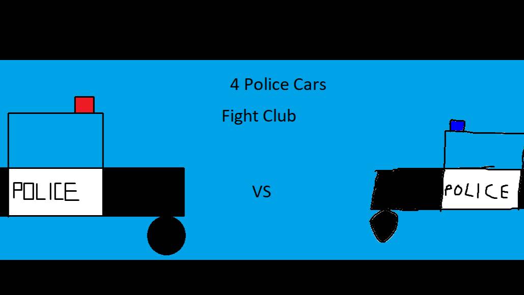 4 Police Cars Battle Club