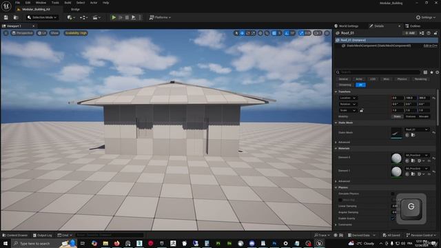 2.8 -Modular Building Kit Blockout in Unreal Engine 5 Part 2 смотреть онлайн