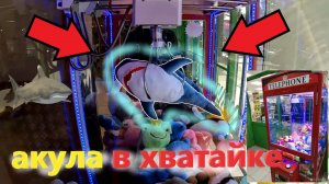 ОГРОМНАЯ АКУЛА в АВТОМАТЕ-ХВАТАЙКЕ Telephone ☎️ Получится ли ВЫИГРАТЬ???
