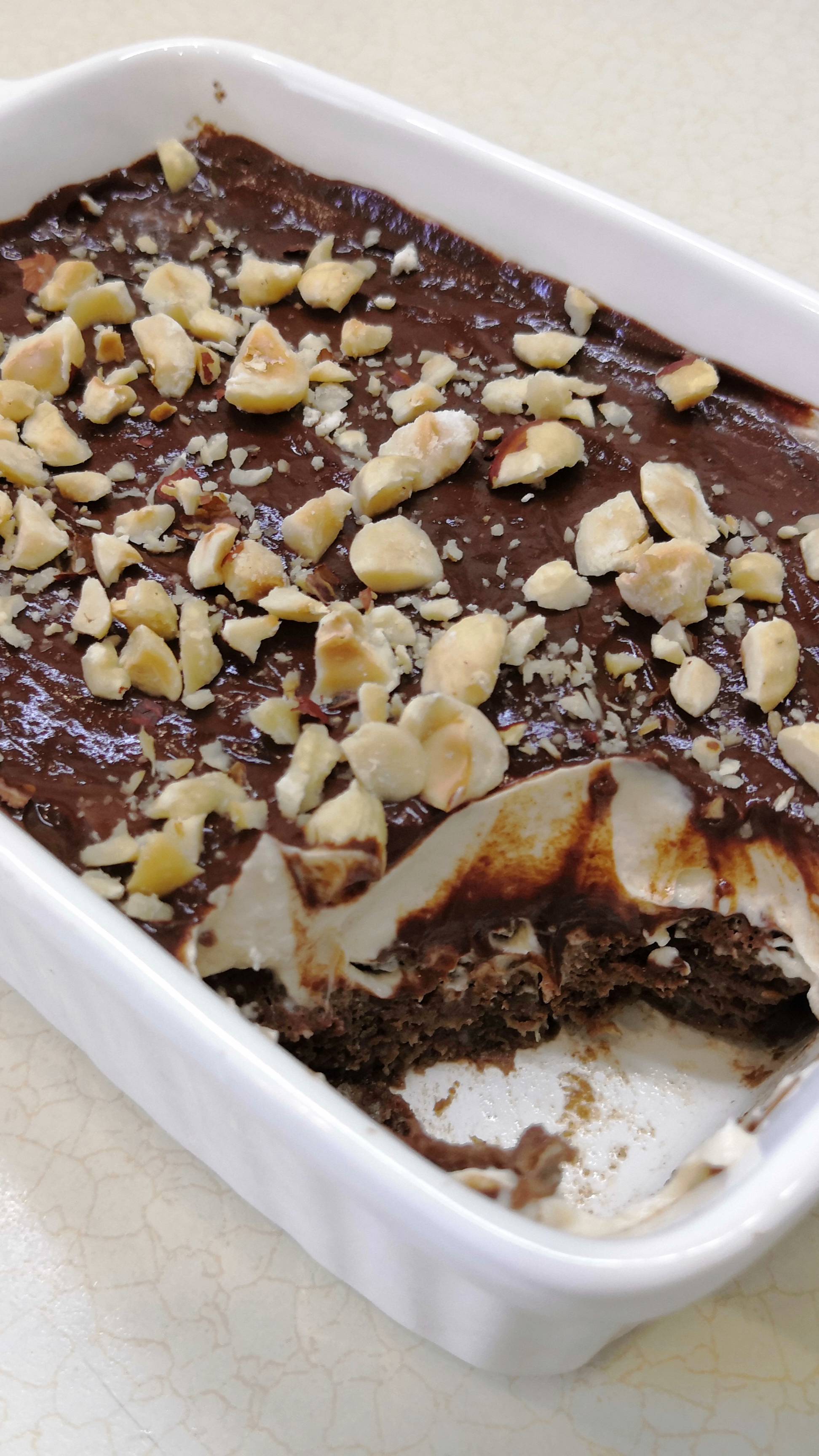 Шоколадный ПП десерт без муки