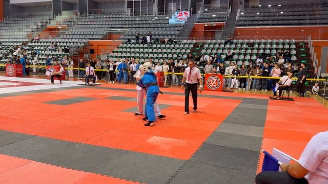 Бой за 3 место юниорки абс. категория. Соревнования по кудо в Иваново 2025. смотреть онлайн