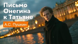 Пушкин 2025: Письмо Онегина к Татьяне 🎶 Кавер + ИИ музыка