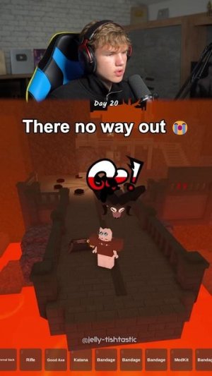 Мне Некуда Больше Бежать в Roblox..😭🦌 #shorts #шортс #roblox #роблокс #реакция #прикол #мем #lisfo