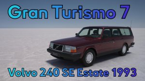 Volvo 240 SE Estate 1993 год. Играем в Gran Turismo 7.