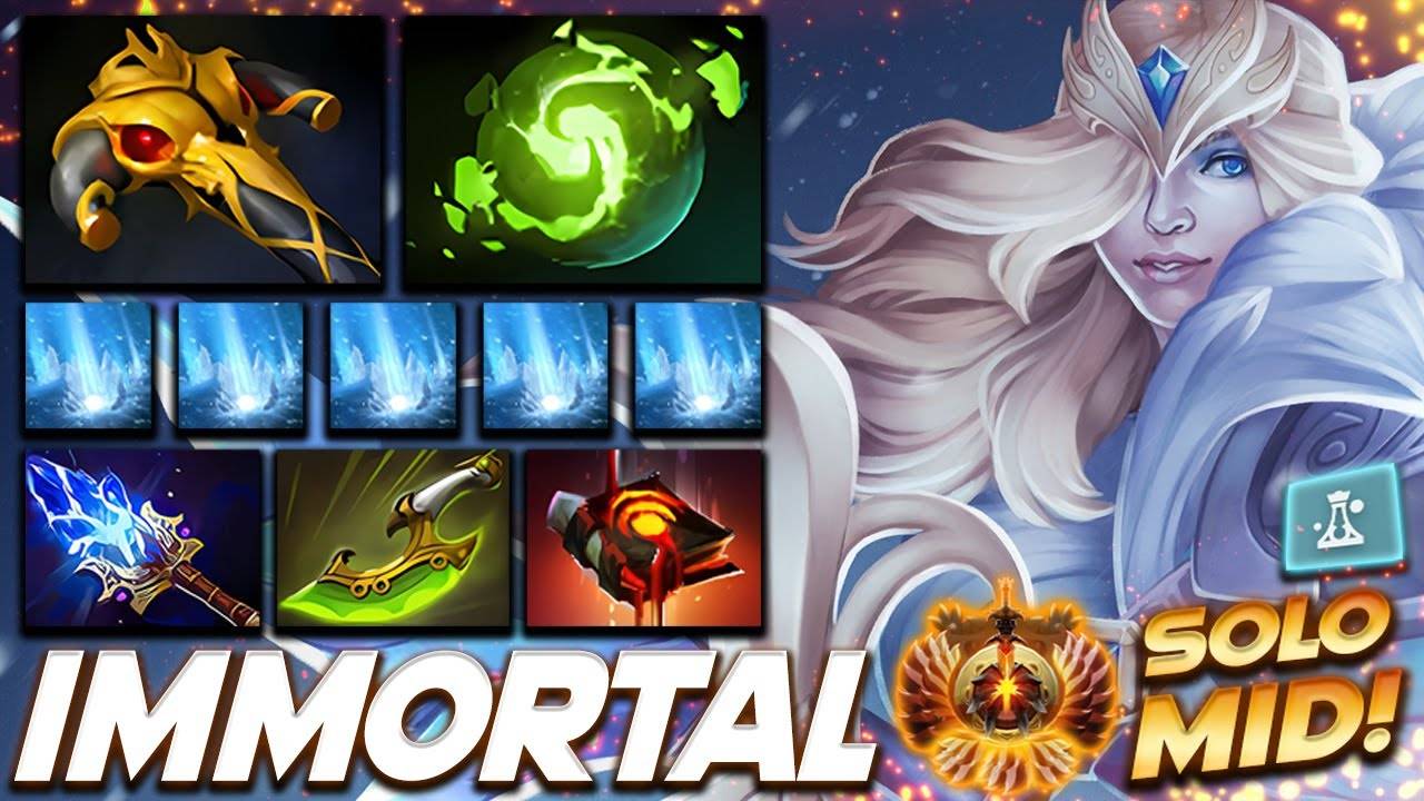 [Immortal][Pub]ЦМка(2pos).Crystal Maiden-SOLO MID смотреть онлайн