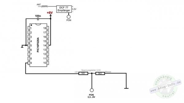 DCF77 dekodieren  Funktionsweise einfach erklärt  Dekodier Schema  Funkuhr  (rus)