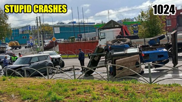 Подборка аварий и дтп на видеорегистратор. 28 09 25