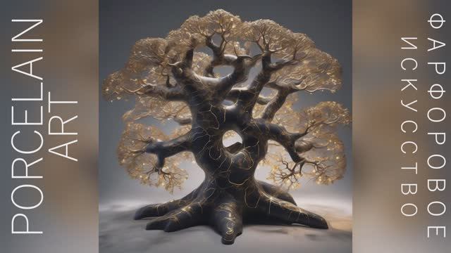 Фарфоровые деревья — искусство будущего 🌌