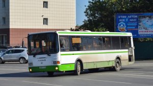 Автобус ЛиАЗ-5256.60 (О 844 УА 22). Покатушки по Барнаулу.