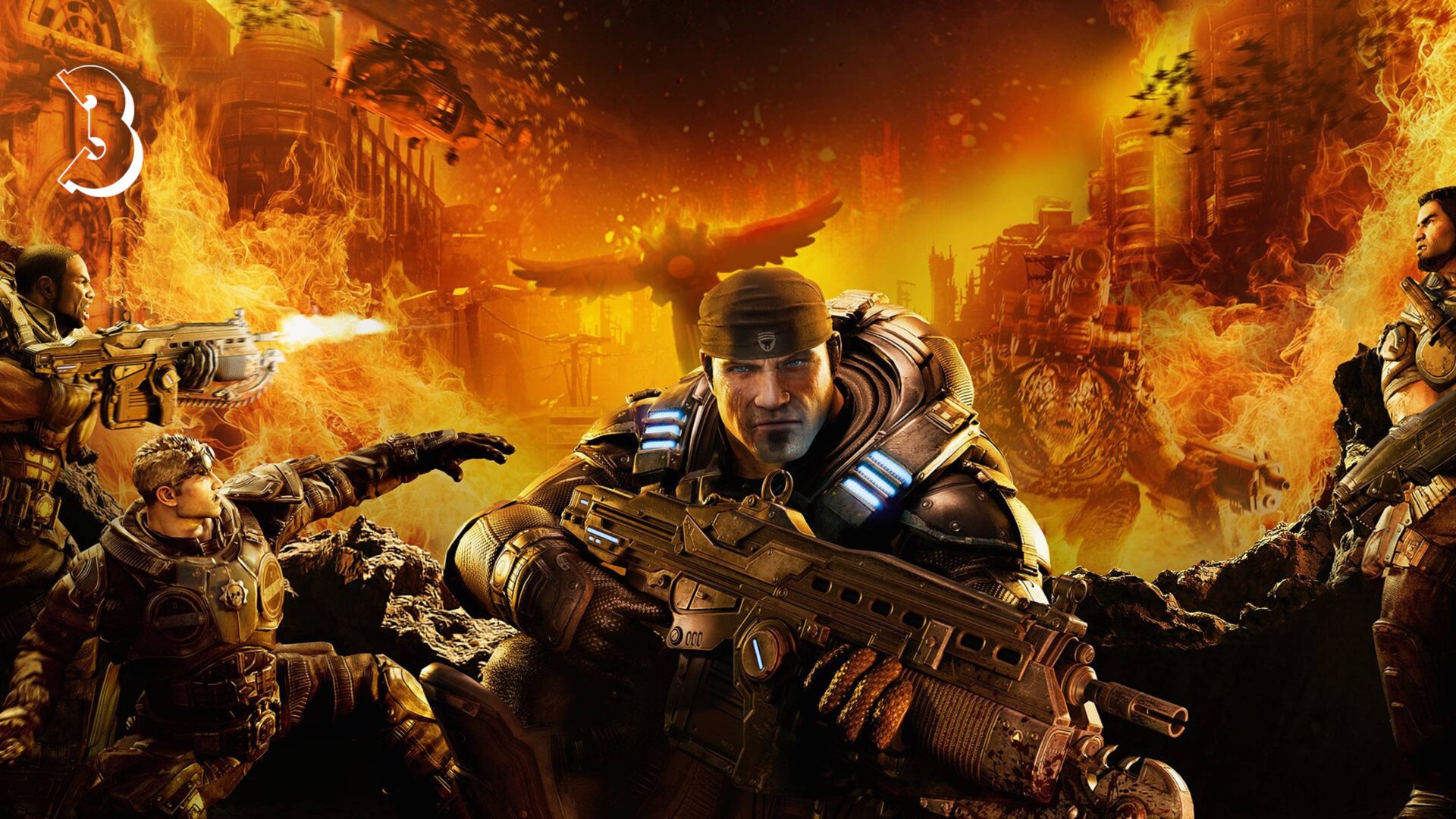 Прохождение Gears of War Reloaded - Часть 3: Чрево чудовища