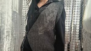 💚АССИМЕТРИЧНЫЙ ЖИЛЕТ КРЮЧКОМ 🧶💚