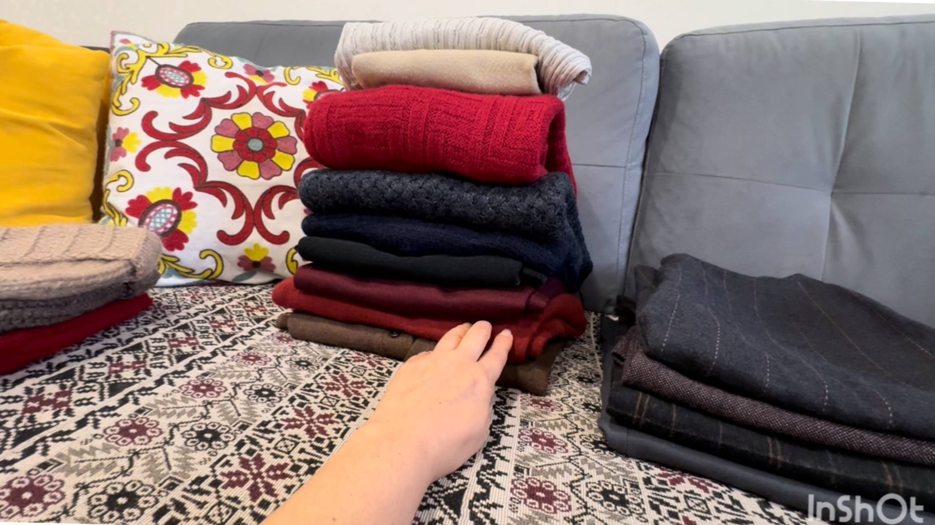 Готовлюсь к холодам. Организация хранения одежды.