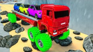 Очистите грузовые автомобили Камаз, найдите тракторы, машины скорой помощи, полицейские машины, бето