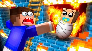 💥 Я БЫЛ ПОЖАРНЫМ… НО ОГОНЬ ВЫШЕЛ ИЗ-ПОД КОНТРОЛЯ! МАЙНКРАФТ 😨