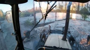 Планировка крупного щебня 40х70