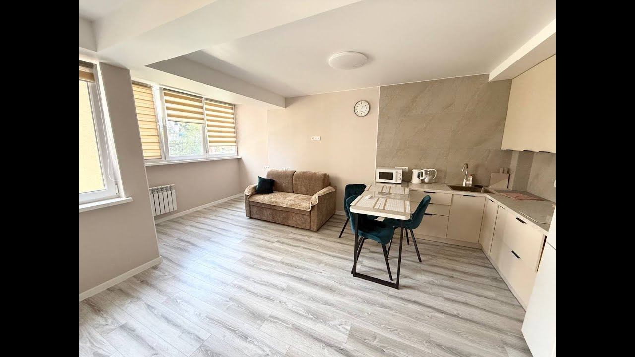 Обзор 1- комнатной квартиры на продажу в Ялте, ЖК Вишнёвый сад смотреть онлайн