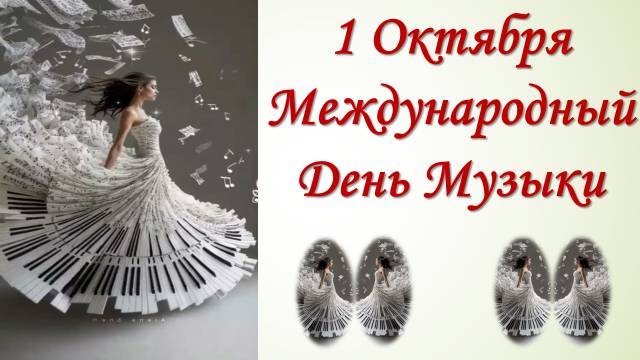 1 Октября - Международный День Музыки смотреть онлайн