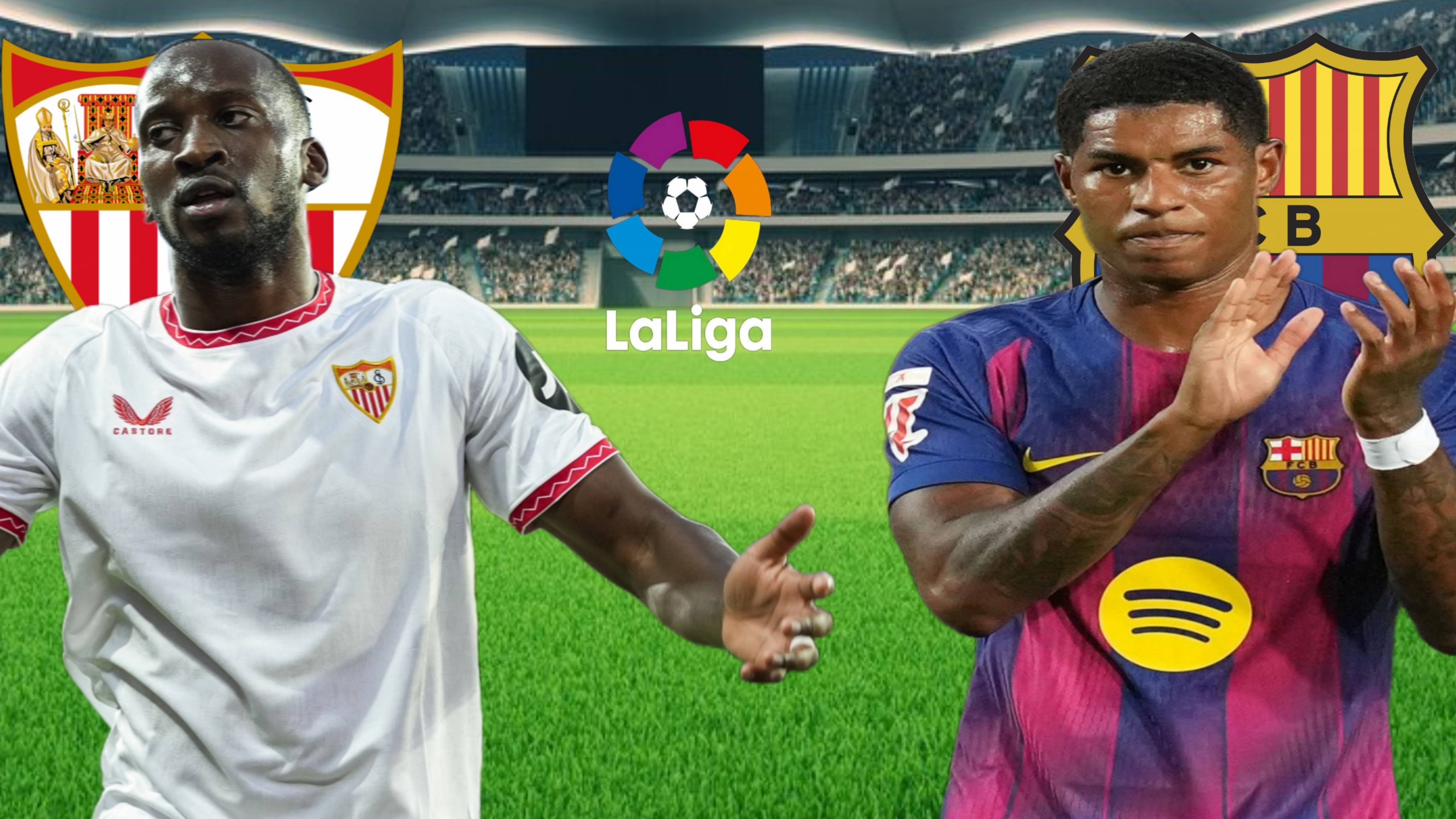 ФУТБОЛ ЧЕМПИОНАТ ИСПАНИИ LA LIGA.  СЕВИЛЬЯ - БАРСЕЛОНА.  ТЕКСТОВАЯ ТРАНСЛЯЦИЯ