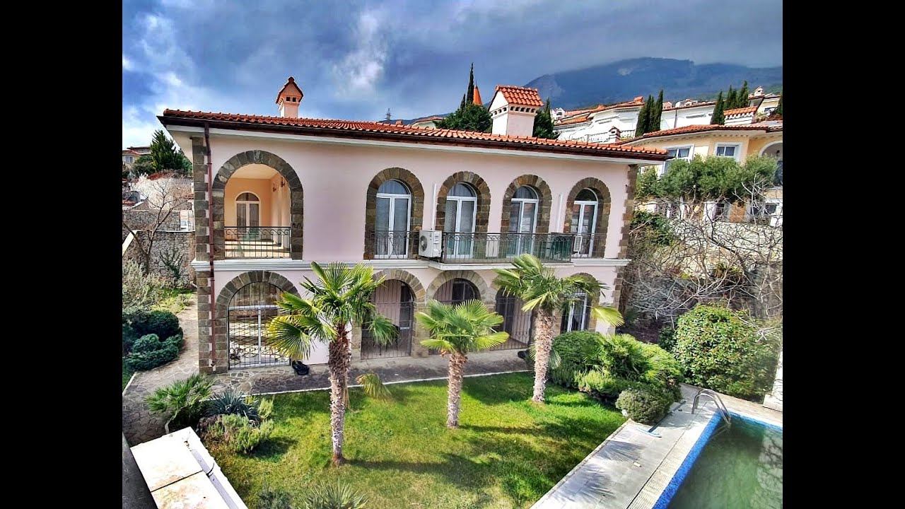 Обзор дома на продажу в Гурзуфе коттеджный поселок у моря Галата смотреть онлайн