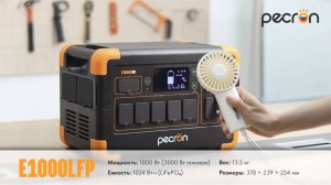 Pecron E1000LFP: ЛУЧШАЯ электростанция для дома и путешествий! Обзор и тесты