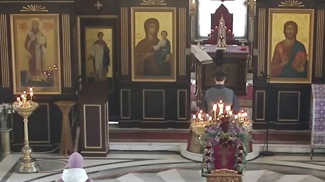 29.09.2025 Божественная Литургия. Понедельник. Седмица 17-я по Пятидесятнице. смотреть онлайн