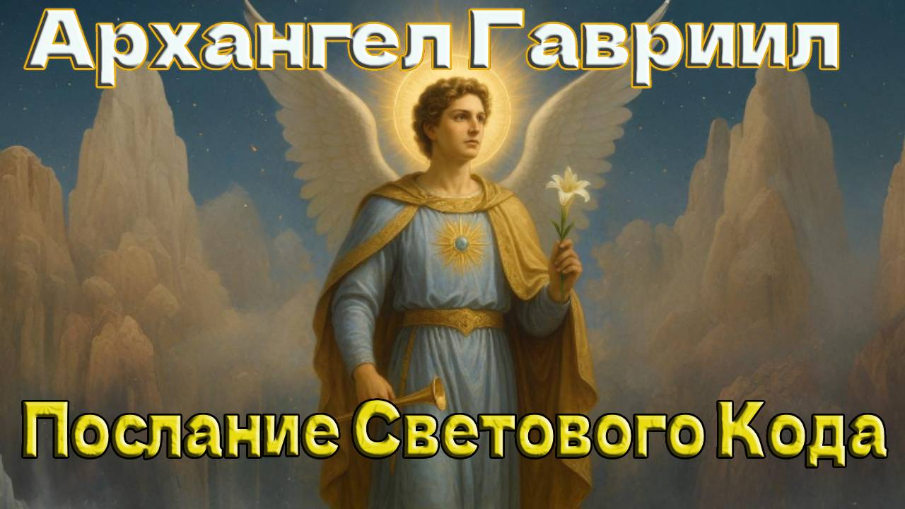 Архангел Гавриил - Послание Светового Кода смотреть онлайн