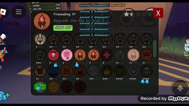 за 16 дней получил 17 алмазов