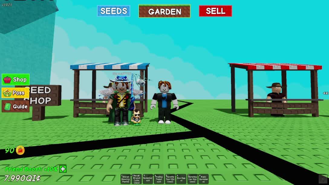 Roblox |Growth Of Garden!