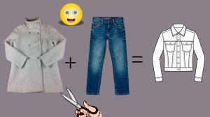 Сшила новую, стильную вещь из старого пальто, теперь у меня обнова к осени и 20 000 рублей экономии