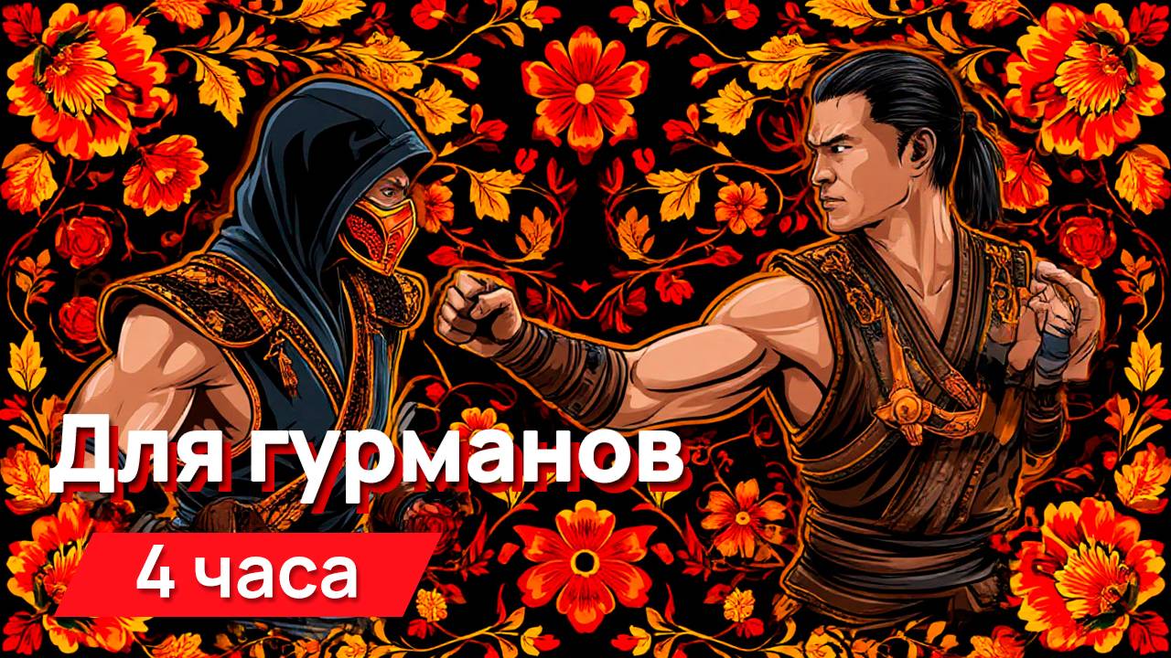 Звуки для соседей - заглавная тема Mortal Kombat в народном стиле (для гурманов) с промежутками смотреть онлайн