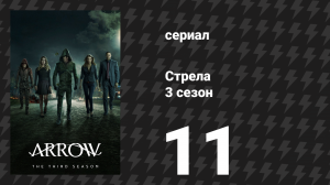 Стрела 3 сезон 11 серия «Полуночный город» (сериал, 2014)