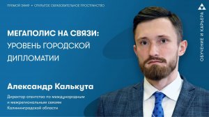 Мегаполис на связи: уровень городской дипломатии