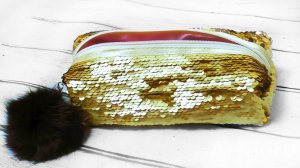 Простые идеи для шитья // Как сшить косметичку