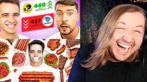 КОРОЧЕ ГОВОРЯ, Я ОБОГНАЛ МИСТЕРА БИСТА | Я ОТКАЗАЛСЯ ОТ МЯСА (РЕАКЦИЯ) - Парочку из новых | ТипоТоп