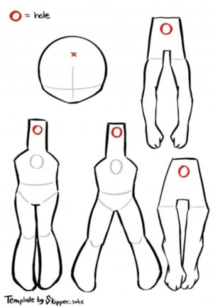 #тутор на бумажную куклу#