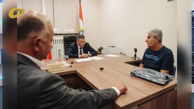 Губернатор Курской области Александр Хинштейн провёл приём граждан
