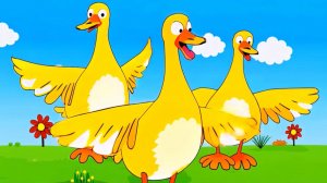 ГУСИ ГУСИ ГА ГА ГА! ЕСТЬ ХОТИТЕ? ДА ДА ДА. Детские песни.