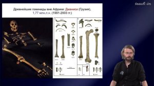 Дробышевский.Эволюция ранних людей